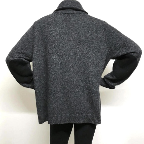 ❌❌SOLD❌❌ CASHMERE Sweater ELBOW Patches Mens XL - Picture 6 of 8